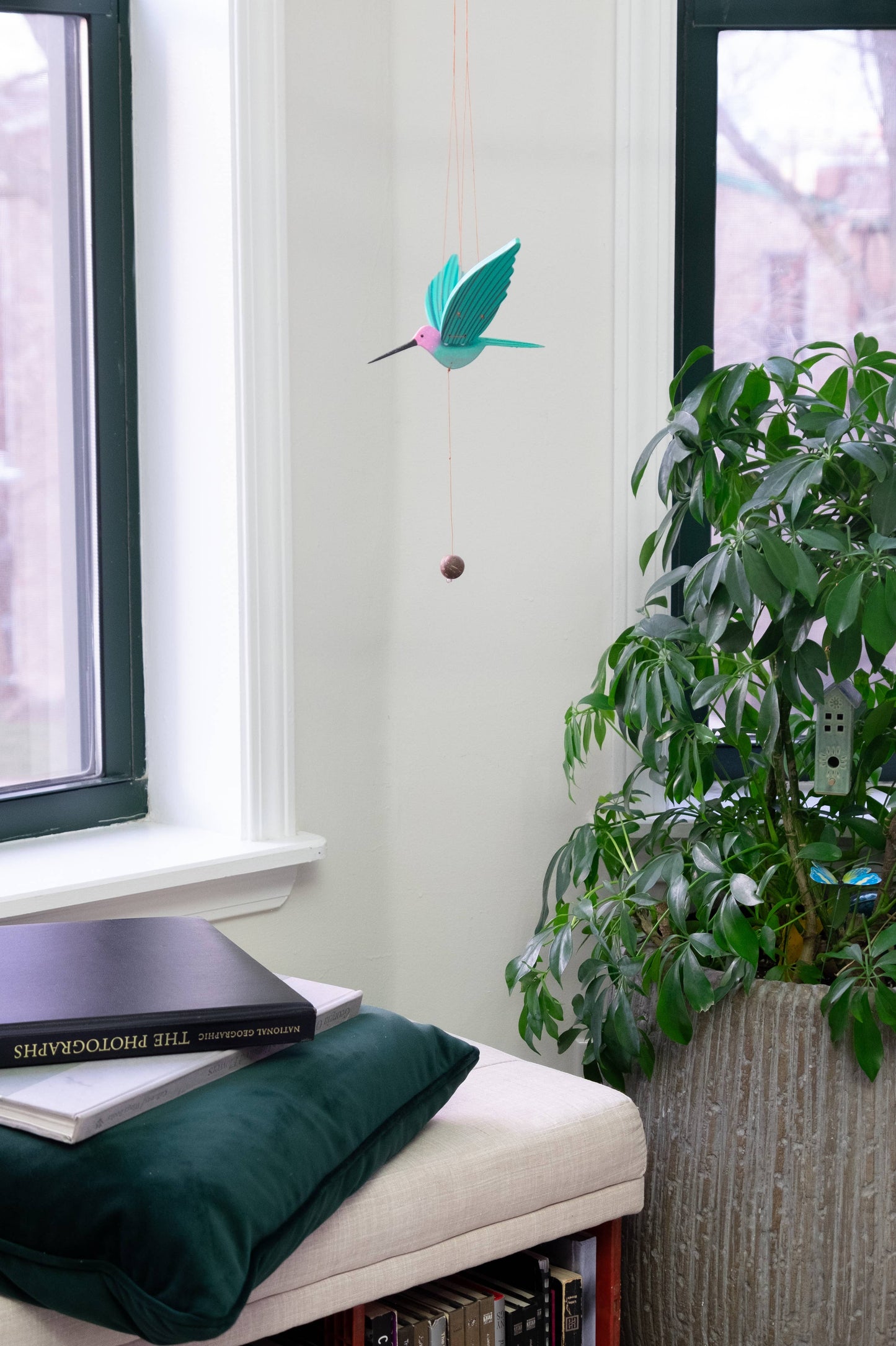 Hummingbird Flying Mobile - Pink Anna's