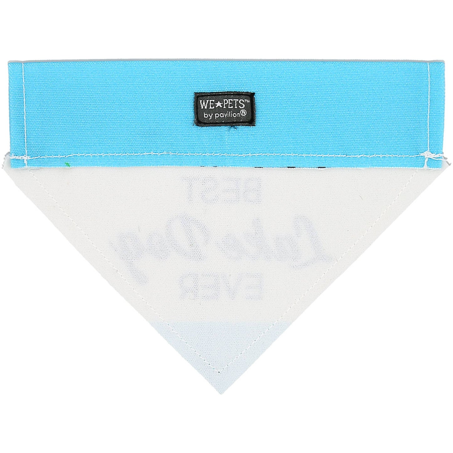 Lake Dog - 12" x 8" Canvas Slip on Pet Bandana: 12" x 8" Medium-Large