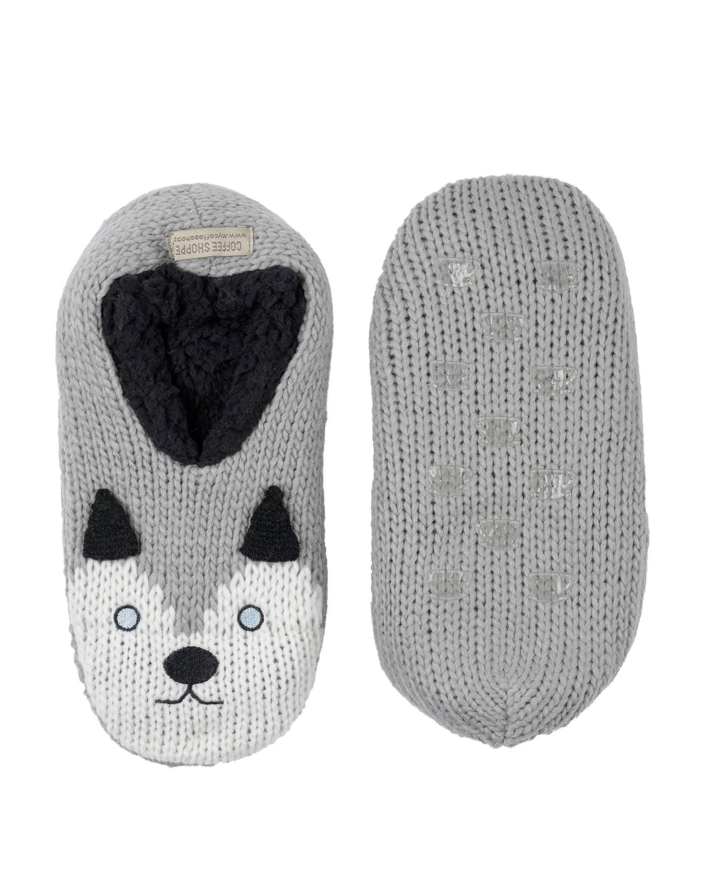 Plush Critter Ankle Slipper: Moose (Fungi) / S/M (5-7)