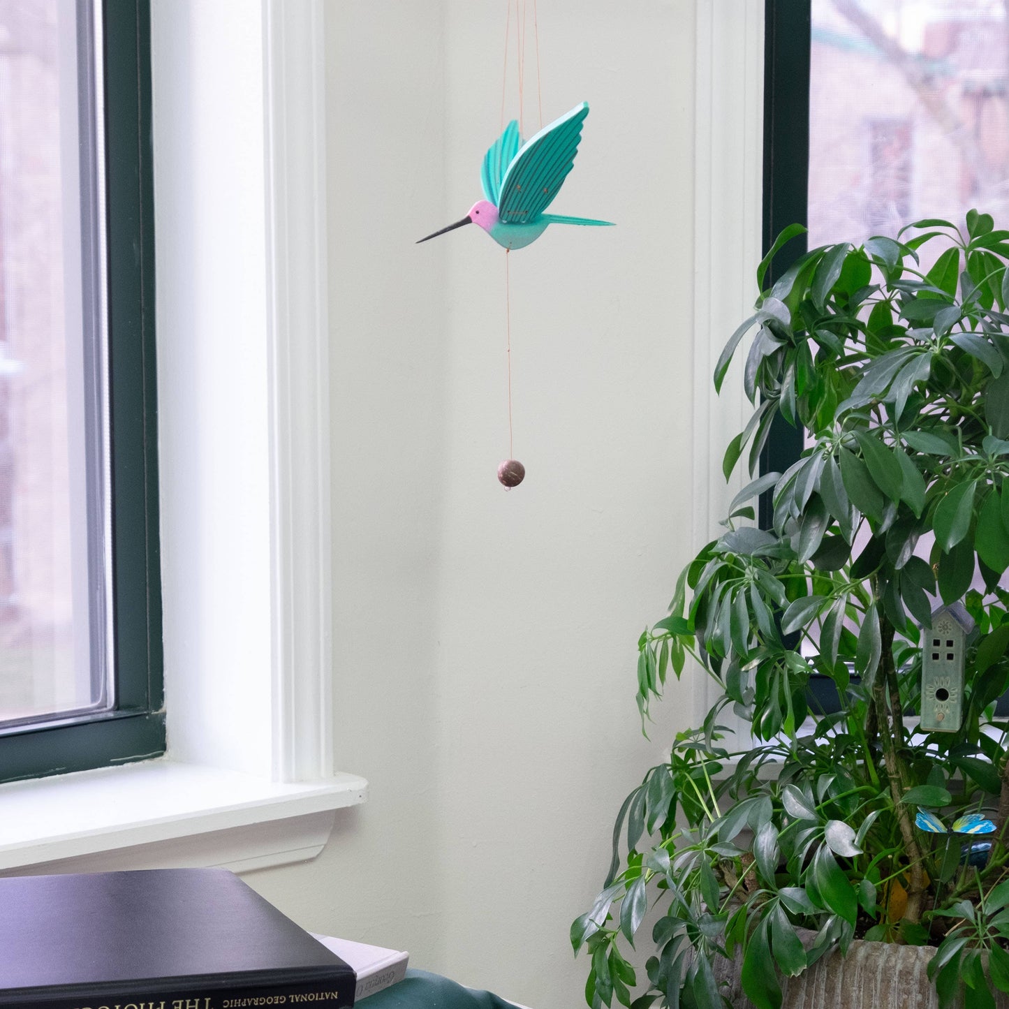 Hummingbird Flying Mobile - Pink Anna's