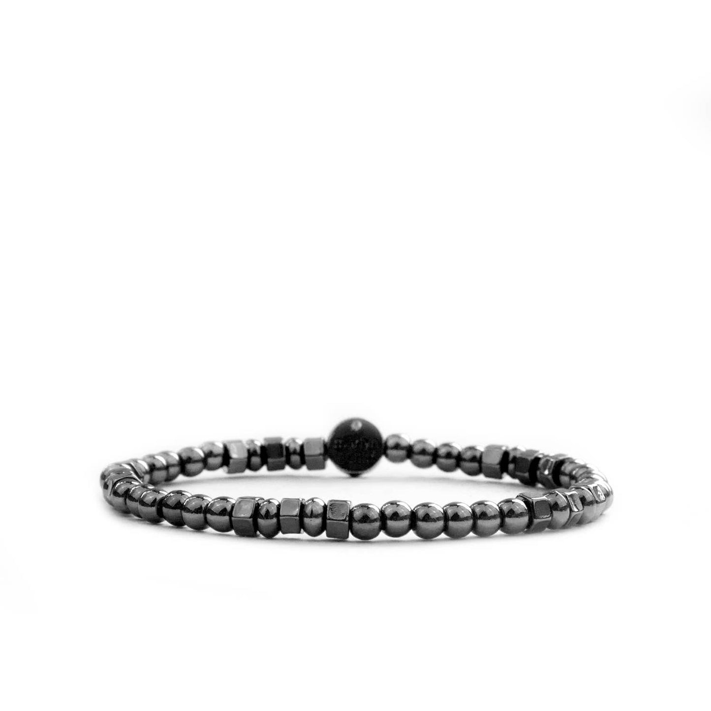 mixed shape beaded bracelet: Gold