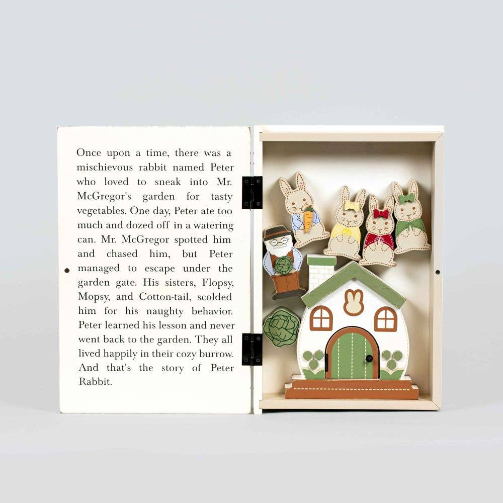 Peter Rabbit Woodland Storybook S/6 Gift Set
