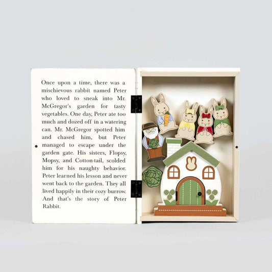 Peter Rabbit Woodland Storybook S/6 Gift Set