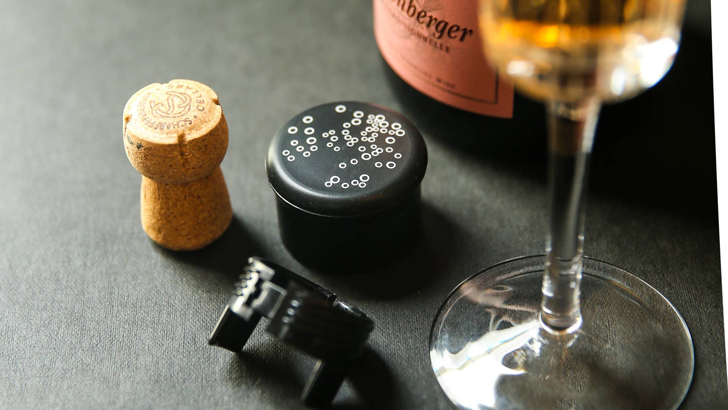 CapaBubbles Bubble Design Champagne Stopper