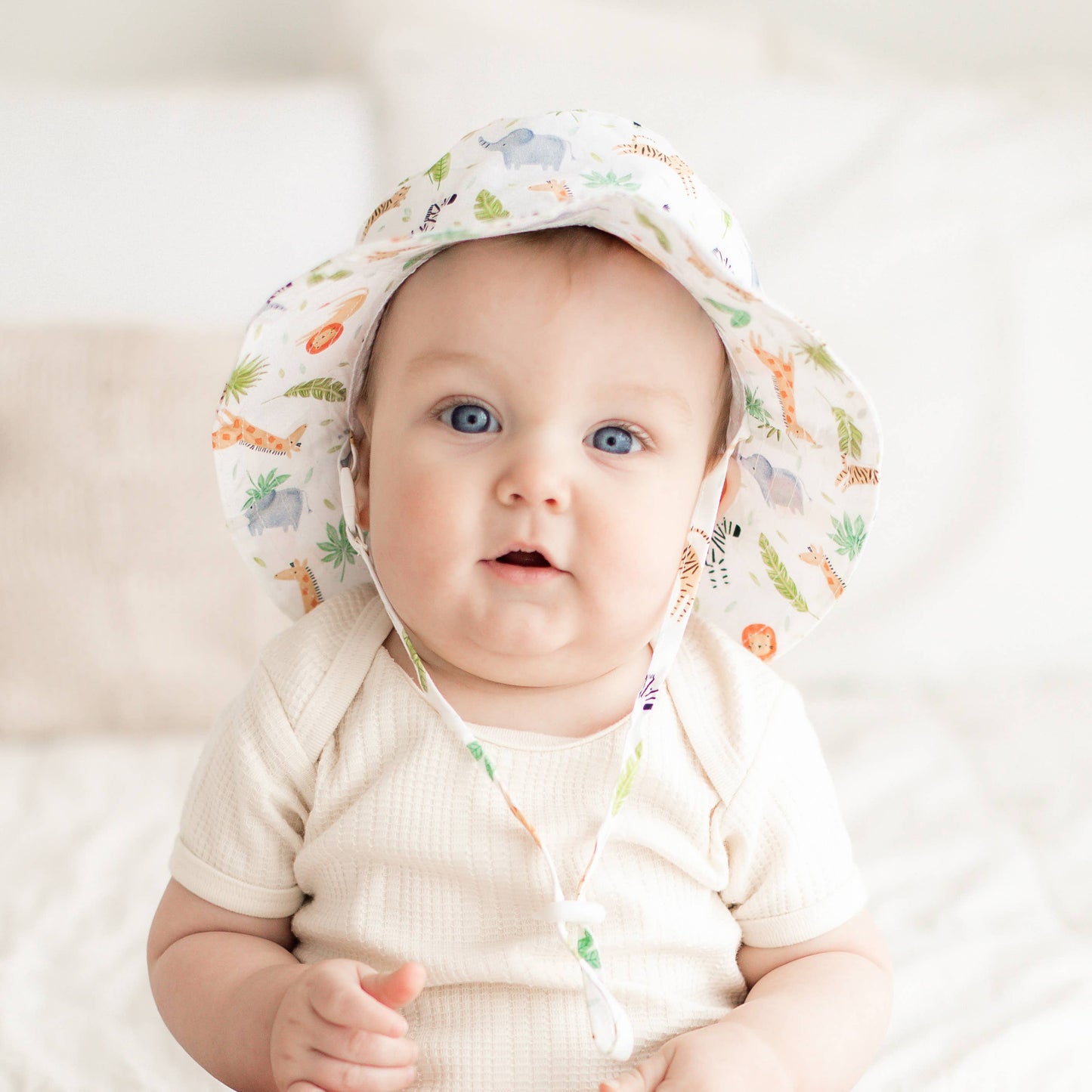 Jungle Bucket Hat: 6-12 months