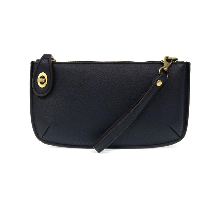 Mini Crossbody Wristlet Clutch Midnight Blue