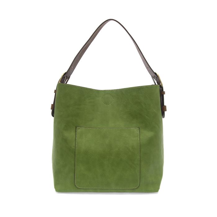 Hobo Handbag Forever Green/Coffee Handle