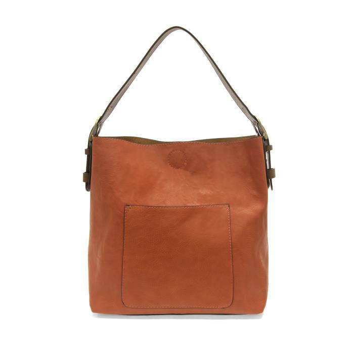 Hobo Coffee Handle Handbag - Terracotta Orange