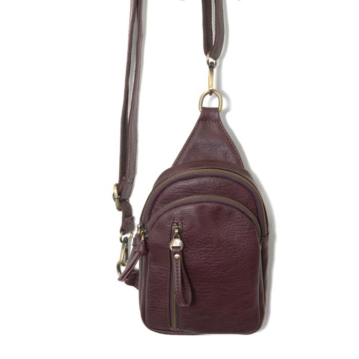 Skylar Sling Bag - Wine