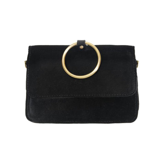 Aria Ring Bag Black Velvet
