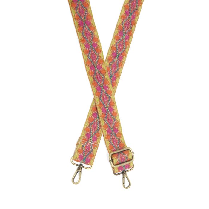 Multi Boho Lace Guitar Strap