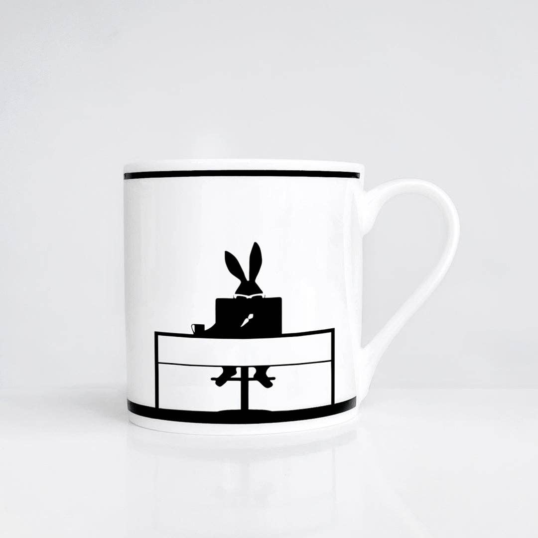 Working Rabbit Mug