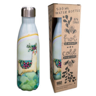 Llama Love Water Bottle