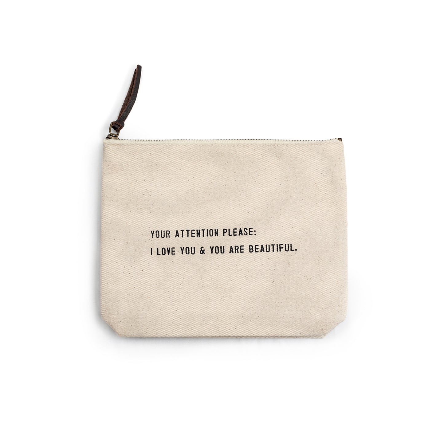 Canvas Zip Bags