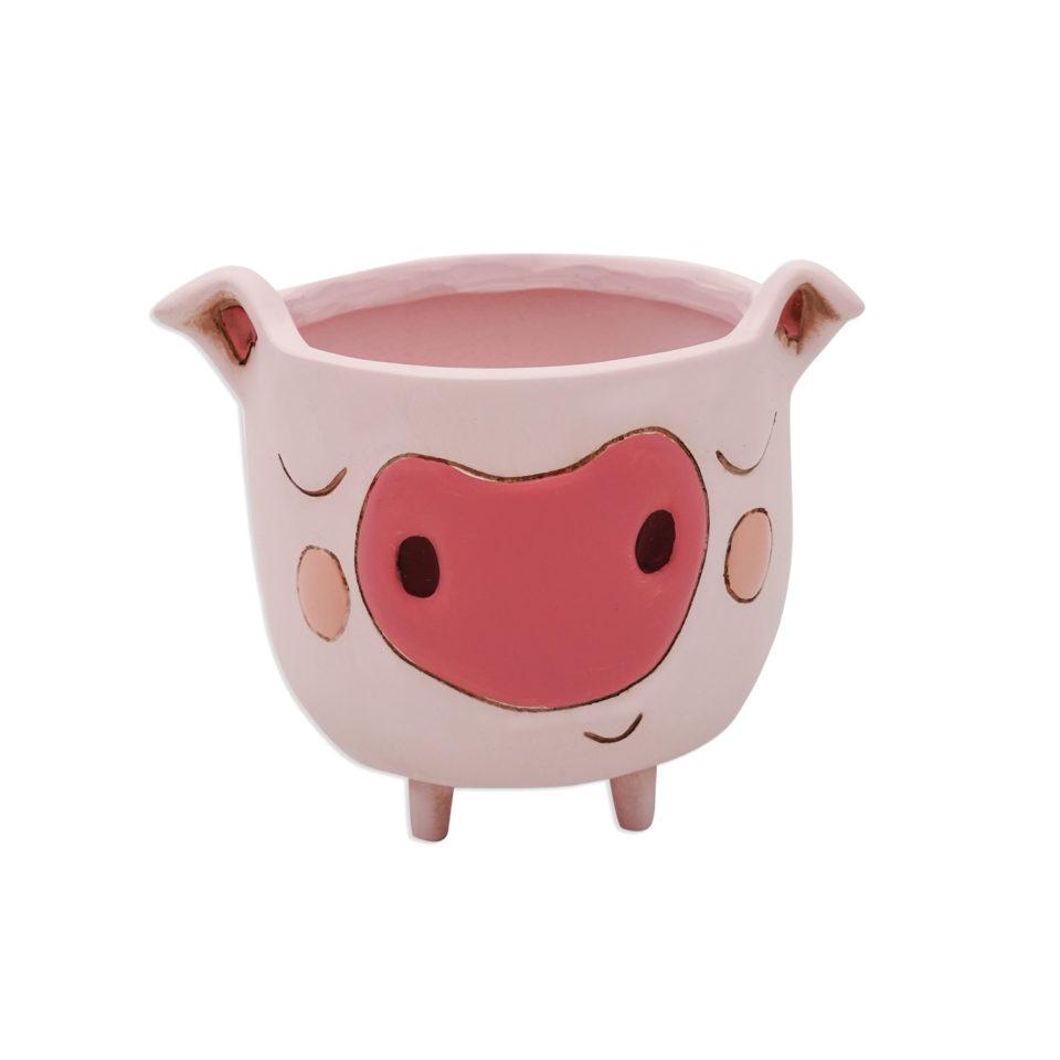 Pigs Fly Clock & Planter