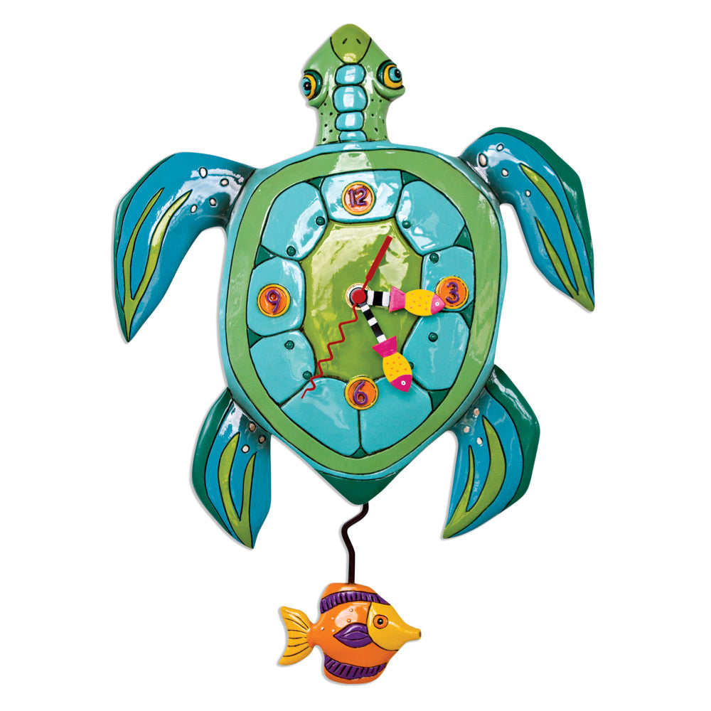 Turtle Clock & Planters