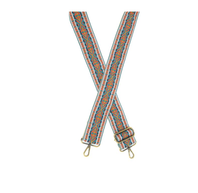 Nahau Embroidered Guitar Strap