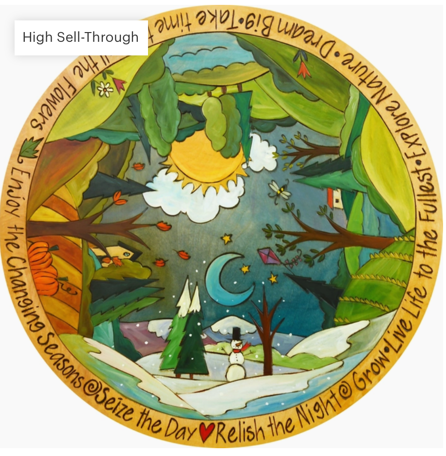 DROP SHIP Sticks Lazy Susan
