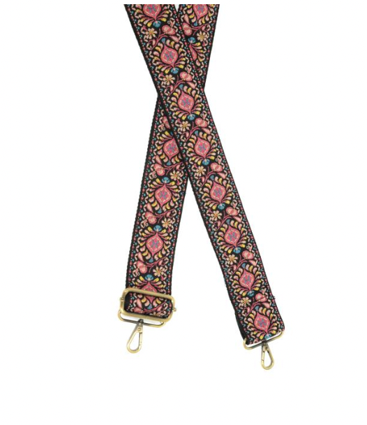 Medallion Embroidered Guitar Strap