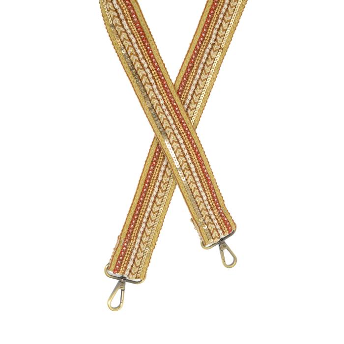 Beaded Guitar Strap