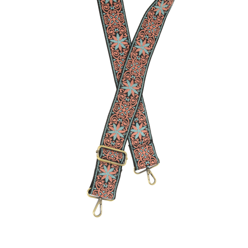 Star Medallion Embroidered Guitar Strap