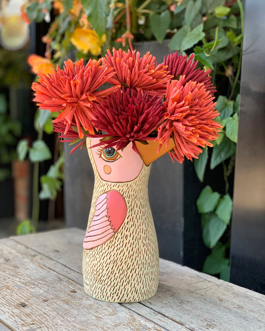 Bird Watering Can/Vase