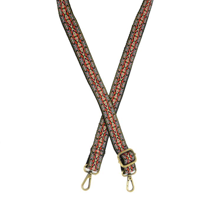 Mayan Embroidered Guitar Strap