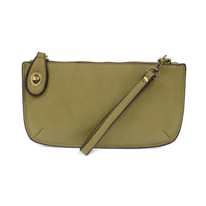 Mini Crossbody Wristlet Clutch Willow Green