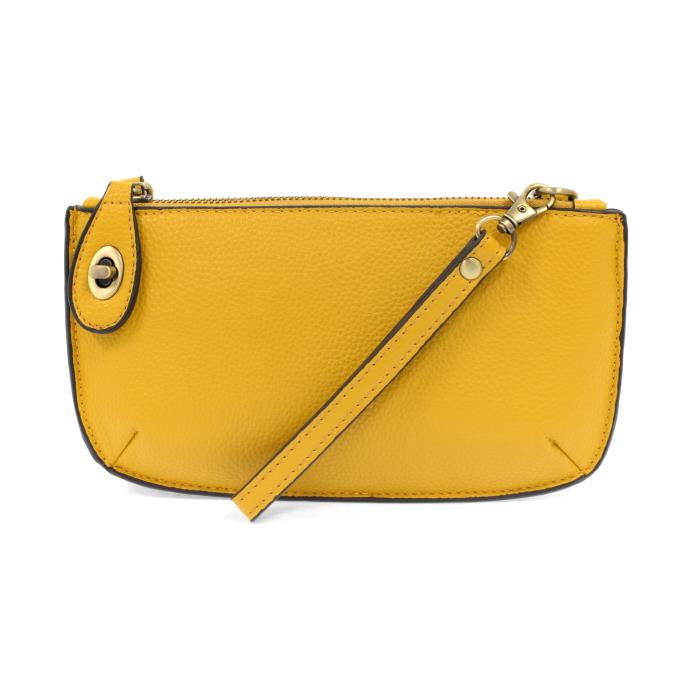 Mini Crossbody Wristlet Clutch Goldenrod