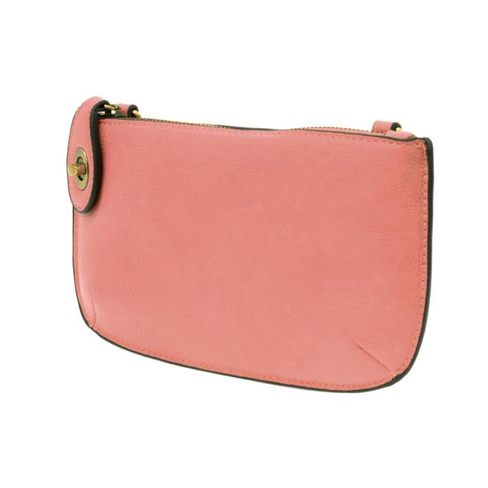 Mini Crossbody Wristlet Clutch Blush