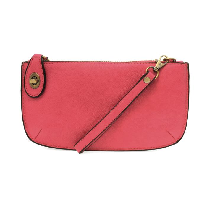 Mini Crossbody Wristlet Clutch Begonia