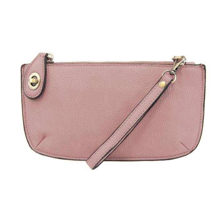 Mini Crossbody Wristlet Clutch Dusty Amethyst