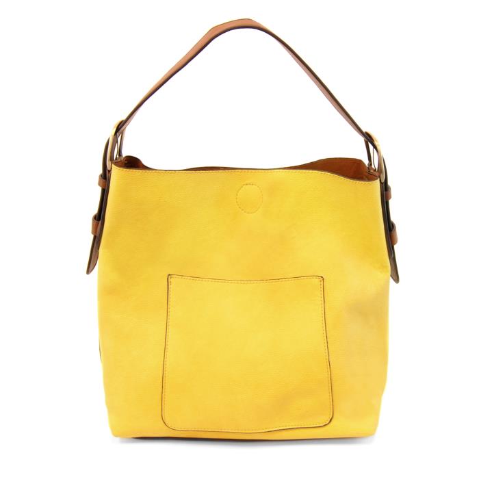 Hobo Handbag Pineapple/Coffee Handle