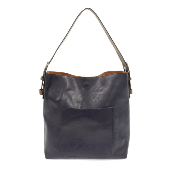 Hobo Handbag Midnight/Coffee Handle