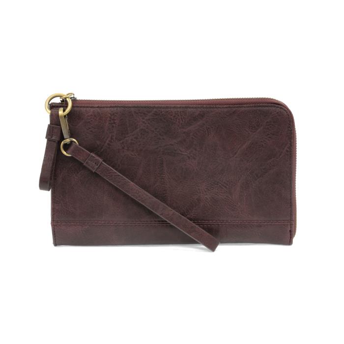 Karina Convertible Wristlet And Wallet Aubergine