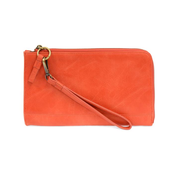 Karina Convertible Wristlet And Wallet Coral