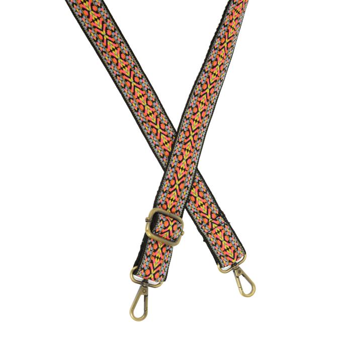 Mayan Embroidered Guitar Strap