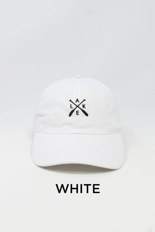 Vintage Washed Baseball cap "LAKE" Khaki
