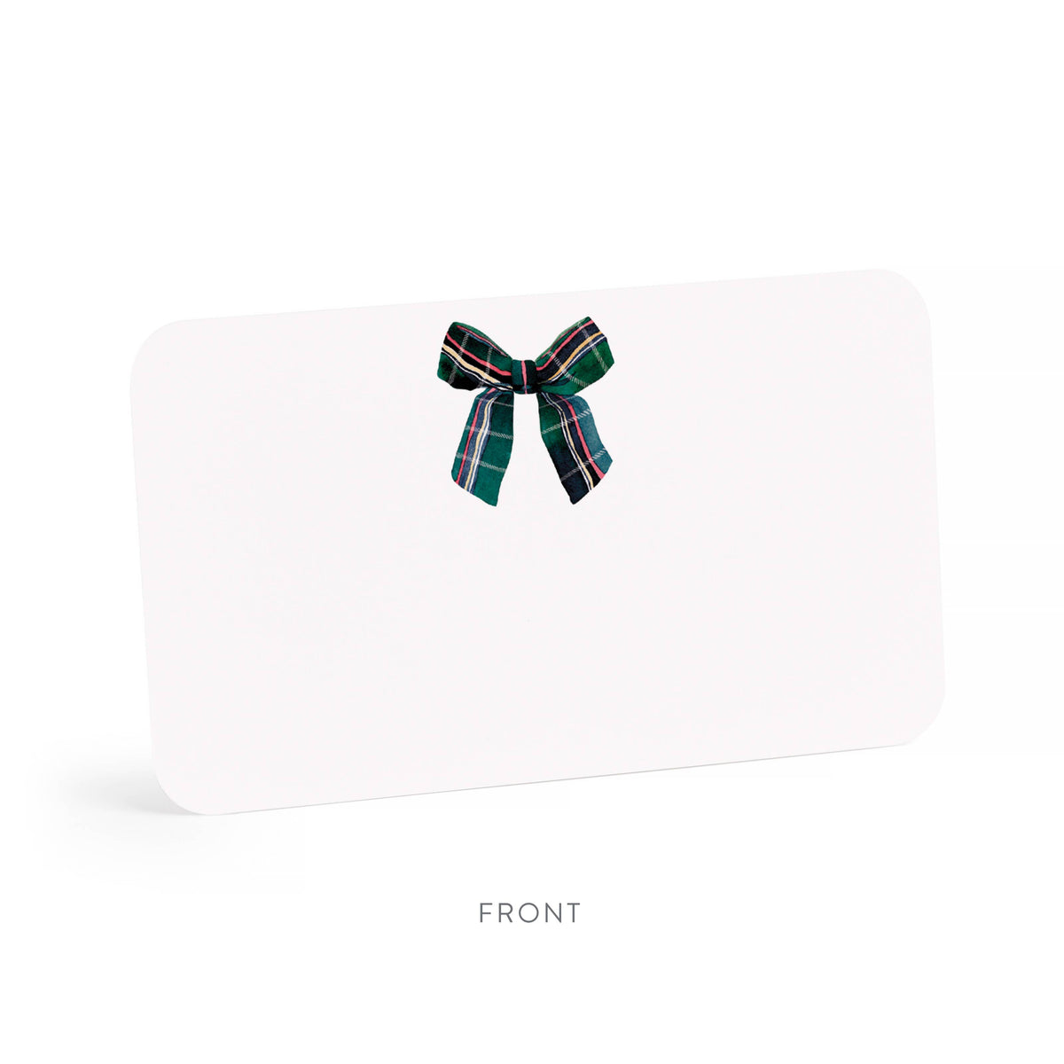 Plaid Bow Christmas Little Notes® Notecard Pack