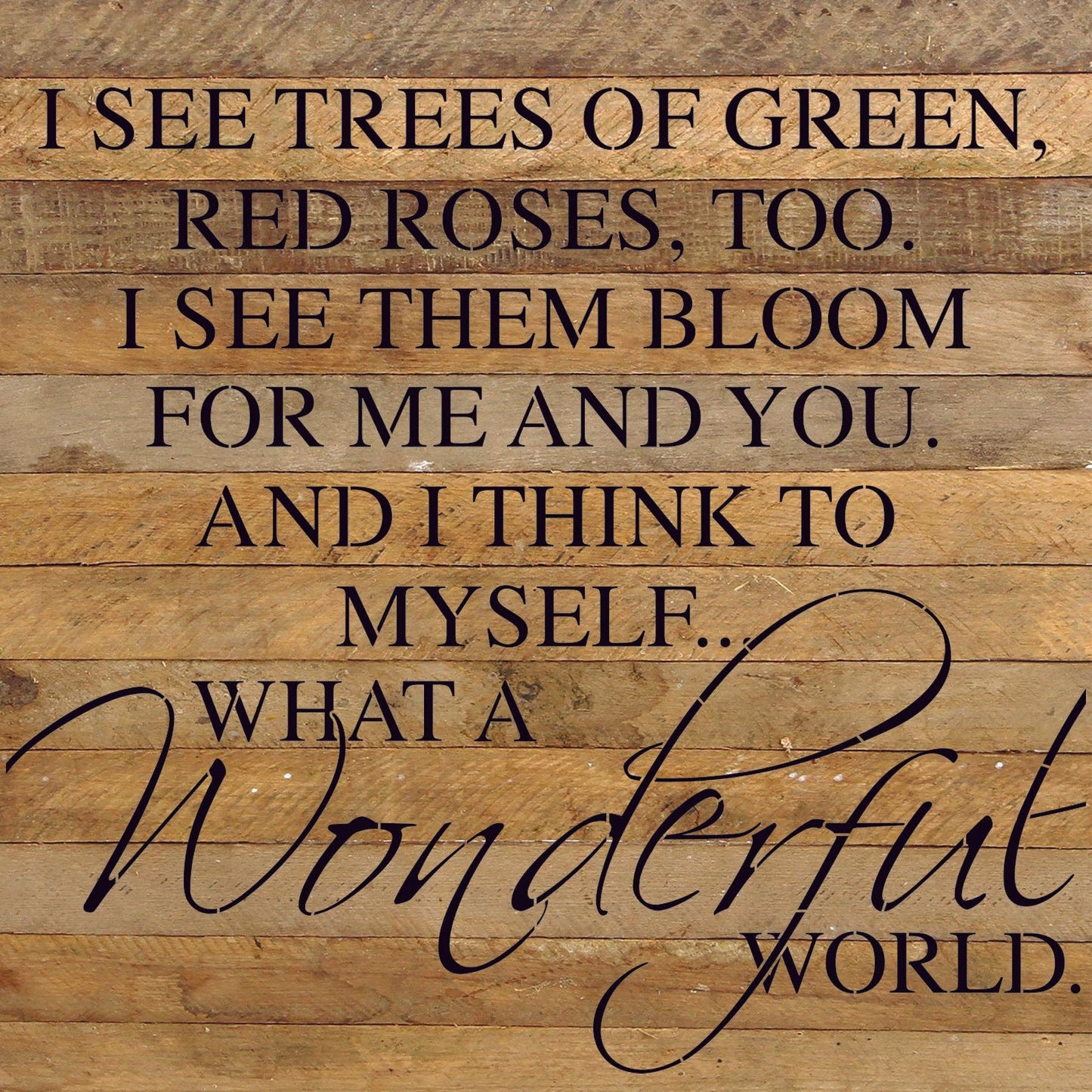 Wonderful World - Espresso Brown