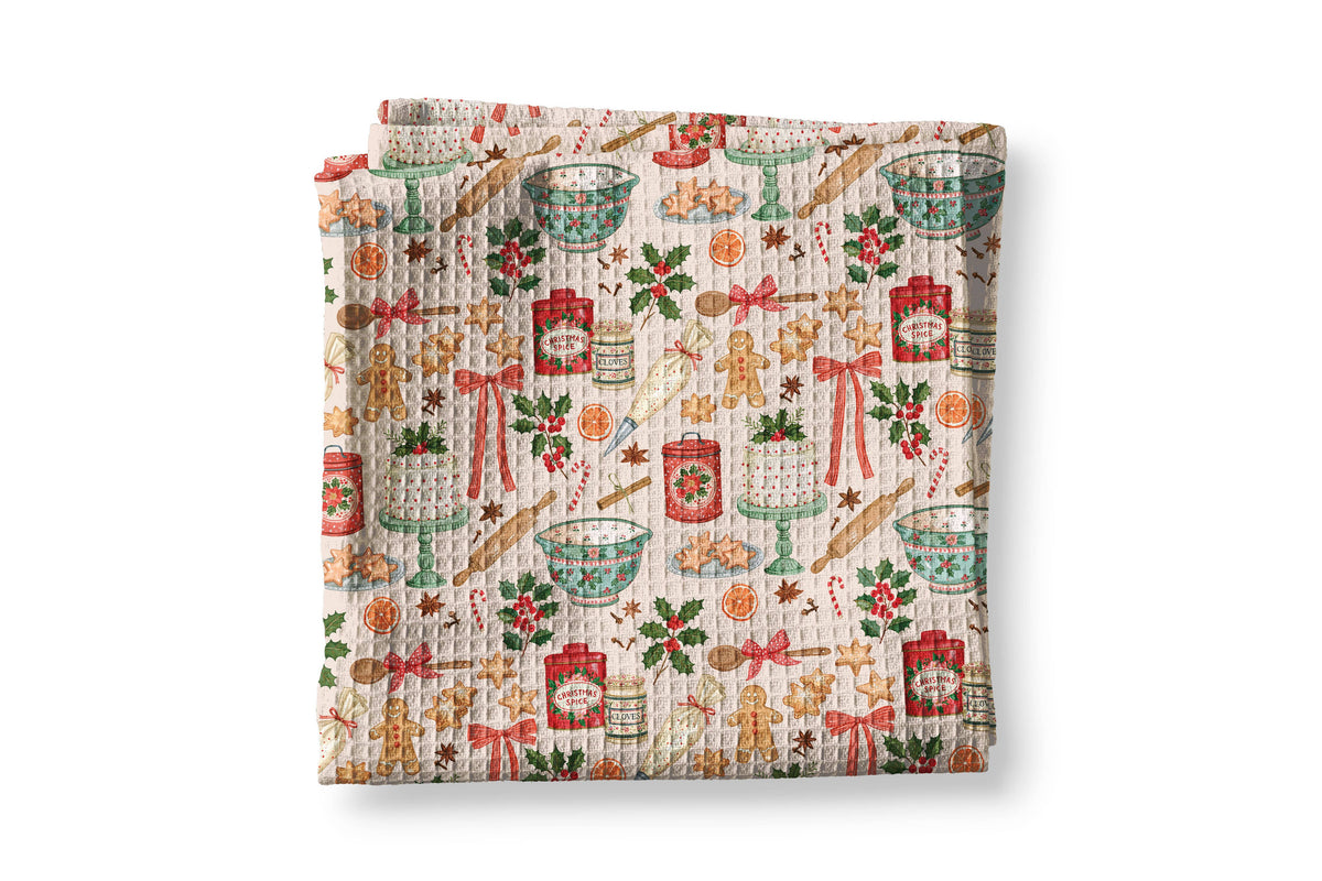 Christmas Dessert Cookie Kitchen Towel