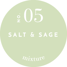 Salt & Sage 2oz Mixture Candle
