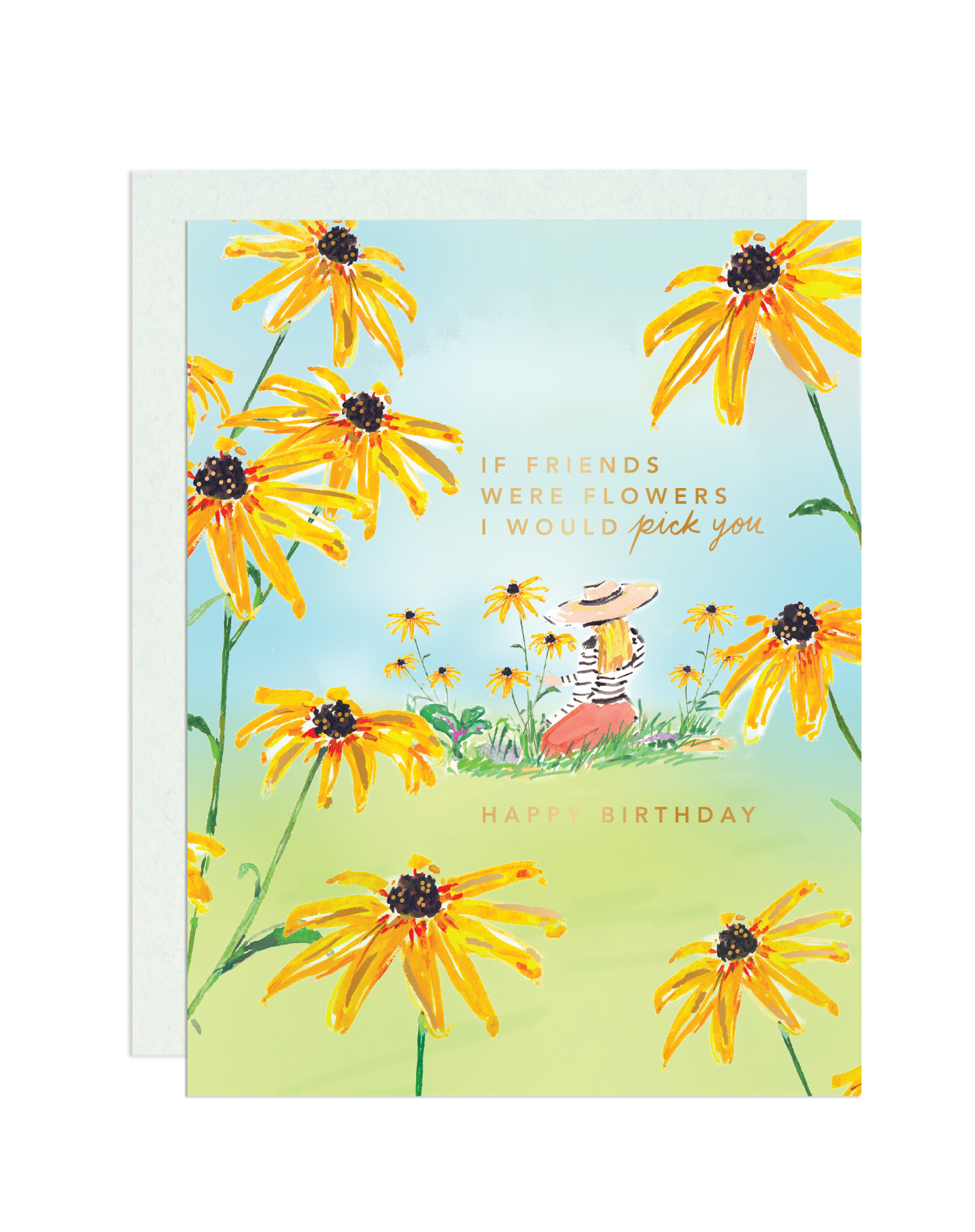 Pick You Birthday Greeting Card