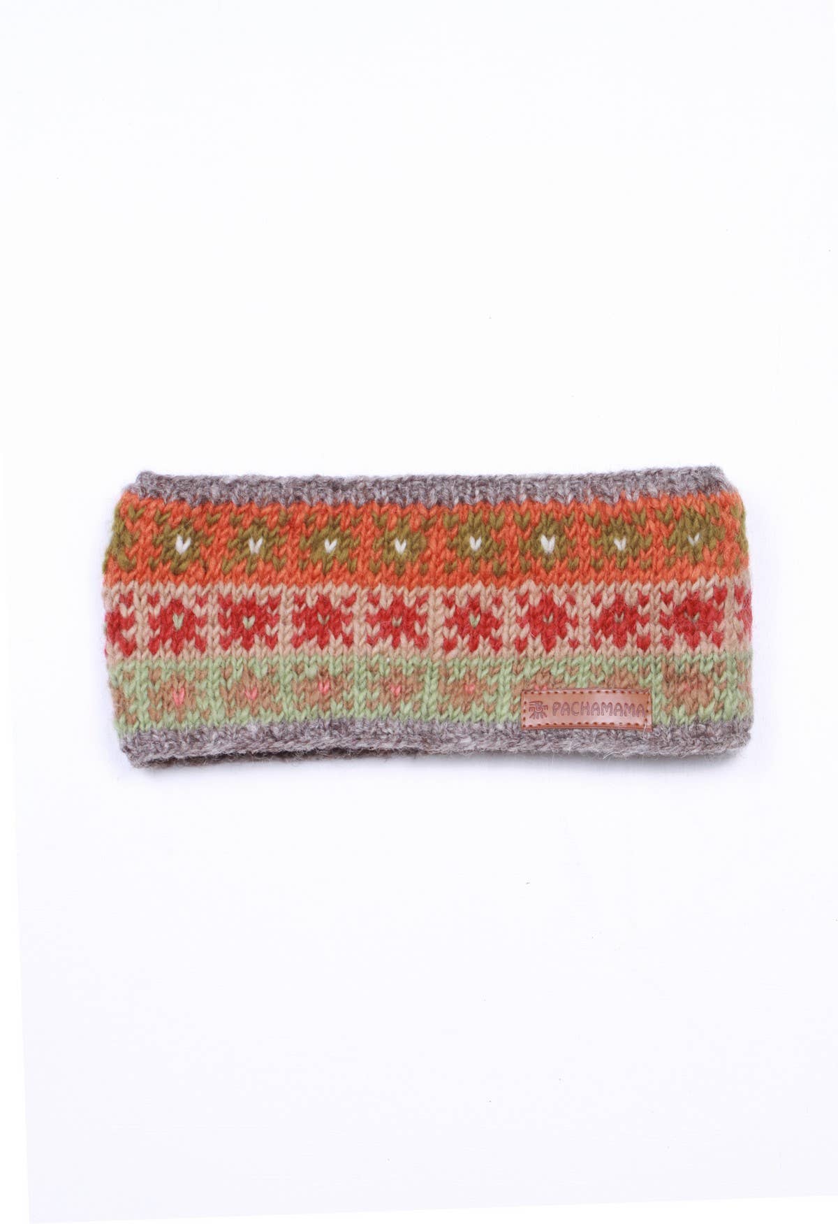 Oban Soft Autumnal Fair Isle Headband One Colour