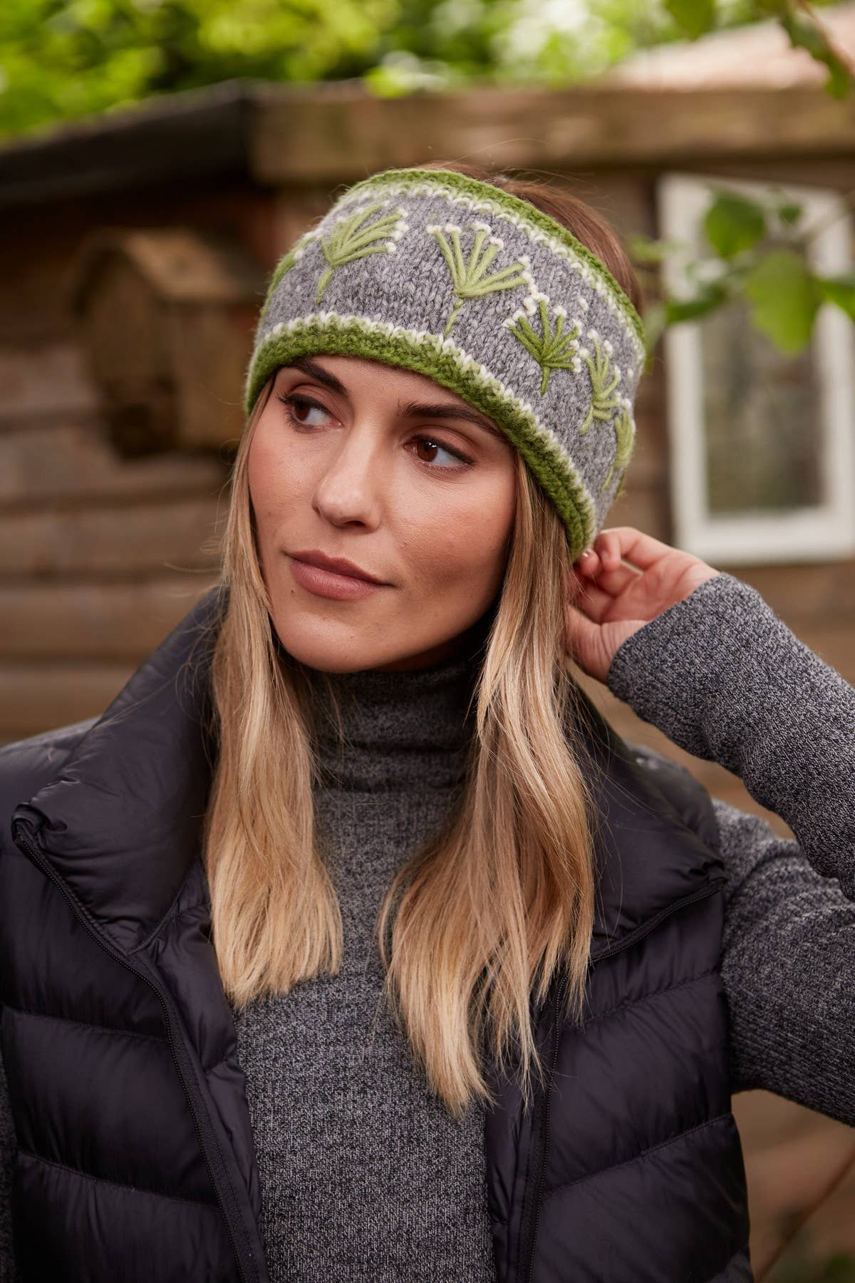 Granchester Cow Parsley Ear Warmers