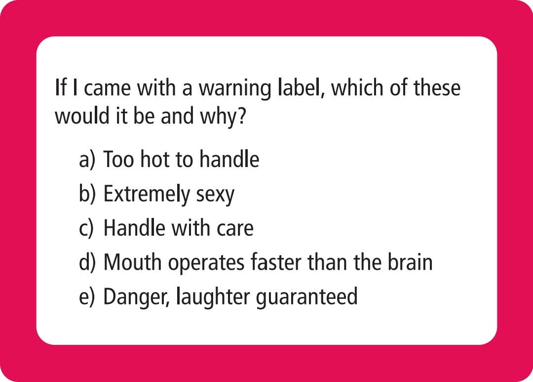 Personalogy Date Night Game
