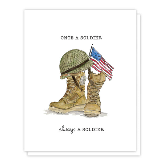 Military Retirement & Promotion Card