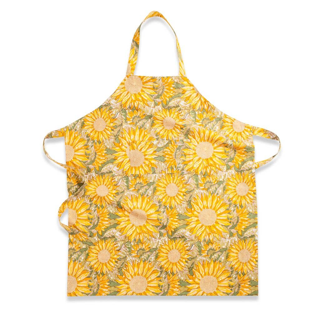 Sunflower Yellow/Green Apron