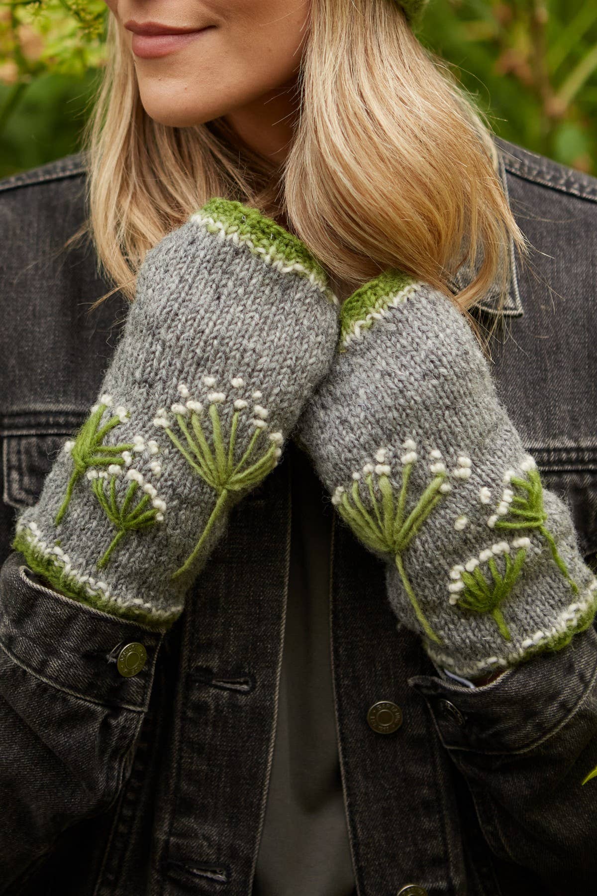 Granchester Cow Parsley Handwarmers