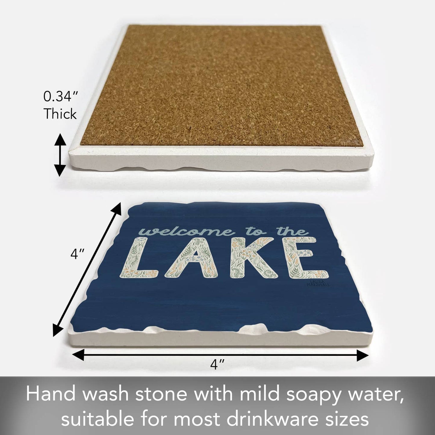 Lakeside Welcome Coaster